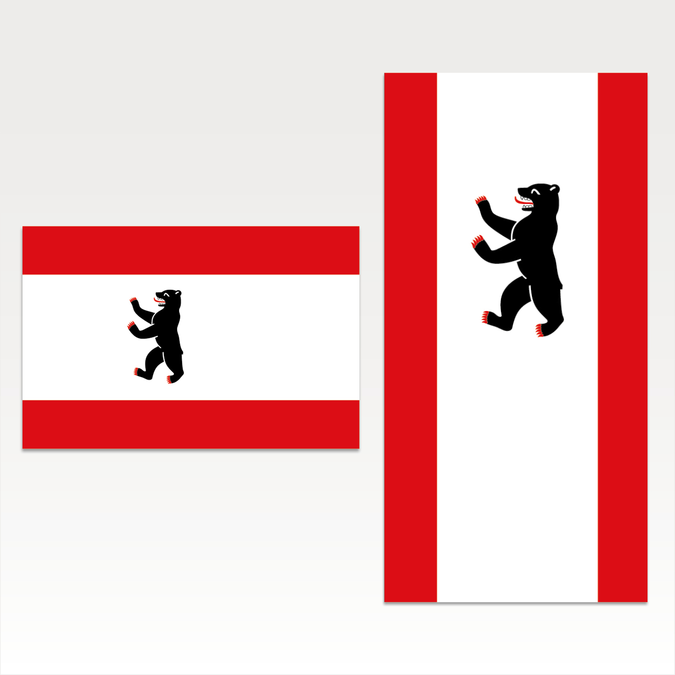 Berlin (Bürgerflagge mit Wappen)