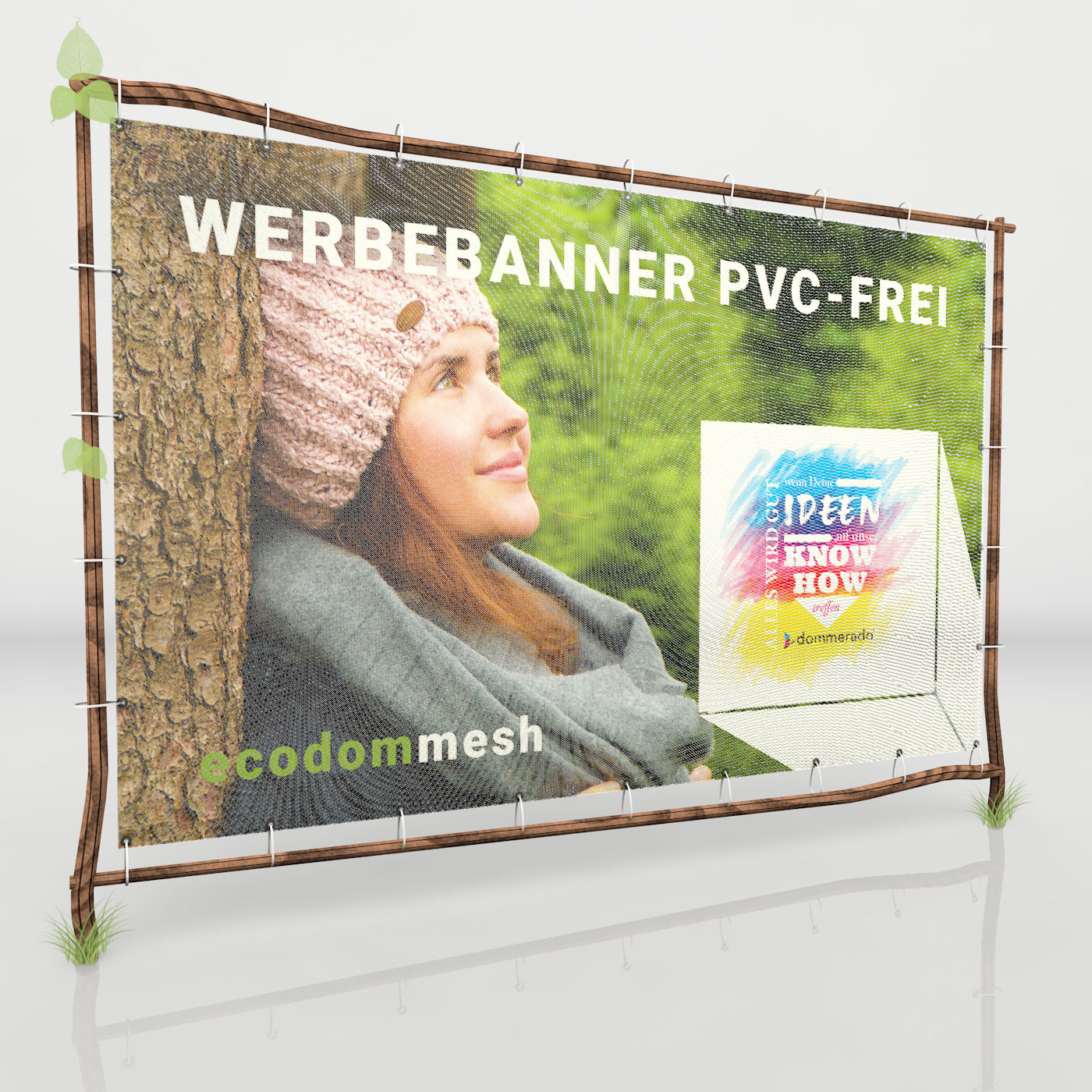 PVC-freie Mesh Banner